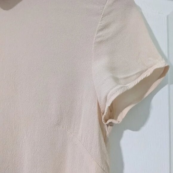 Aritzia Sunday Best | Patterson Short Sleeve Blouse in Blush - Picture 6 of 10